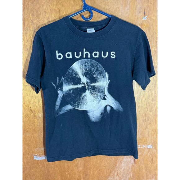 Vintage Rare Bauhaus Rock Goth Band Anvil Shirt Black Men’s‎ Small S - Picture 1 of 11